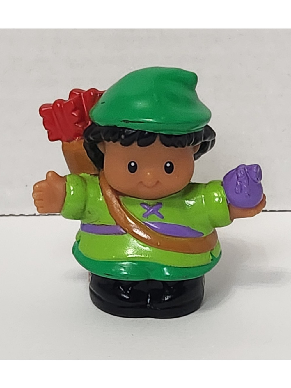Fisher Price Little People Robin Hood Castle Woodsman Figure Roberto Mattel 2003